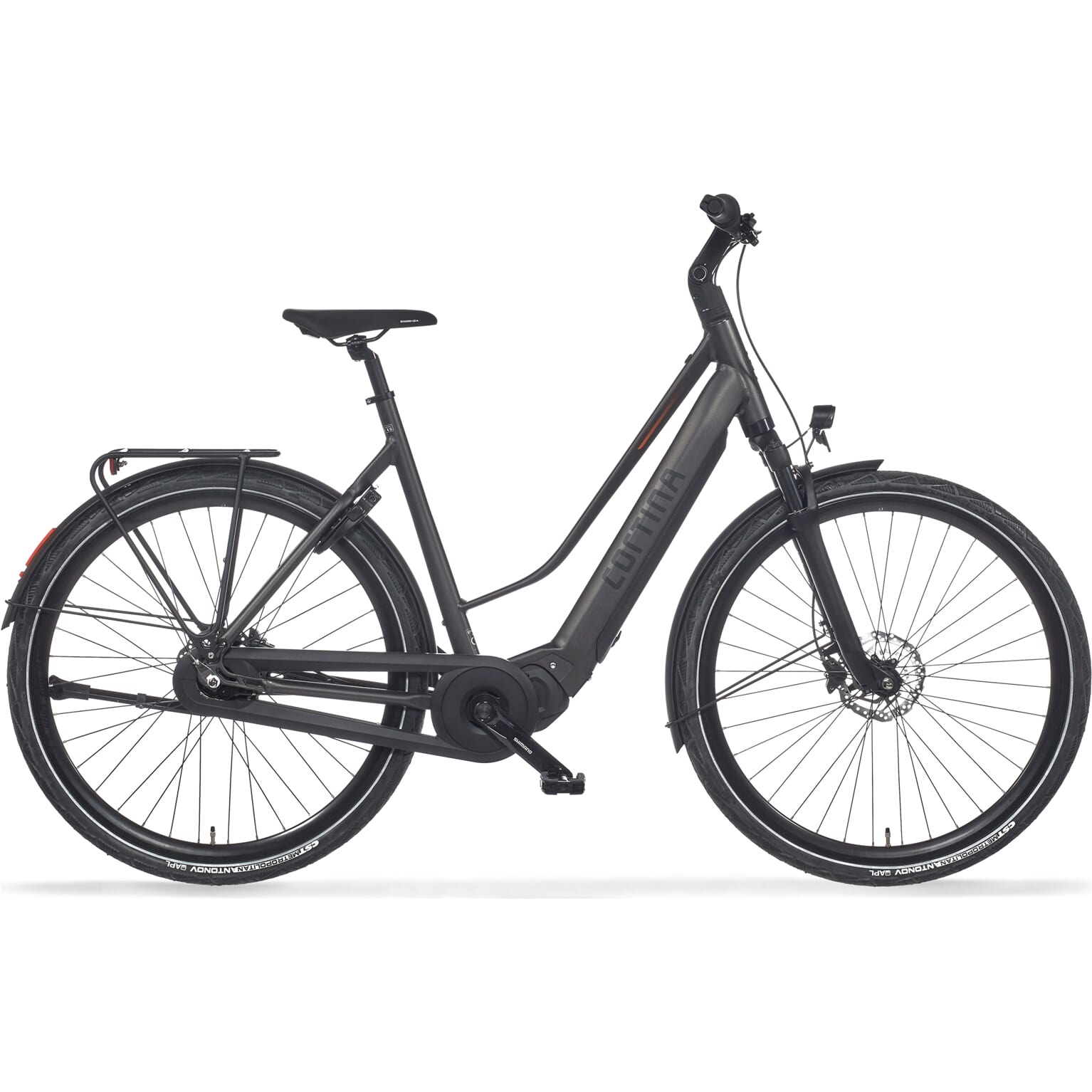 e-bike schwarz matt damen E-Mozzo Int Ladies Eclips Black Matt DB7